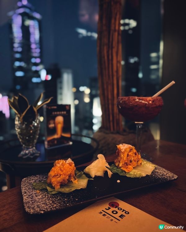 中環打卡夜景🍣🥢蘭桂坊罕見日式素食放題！