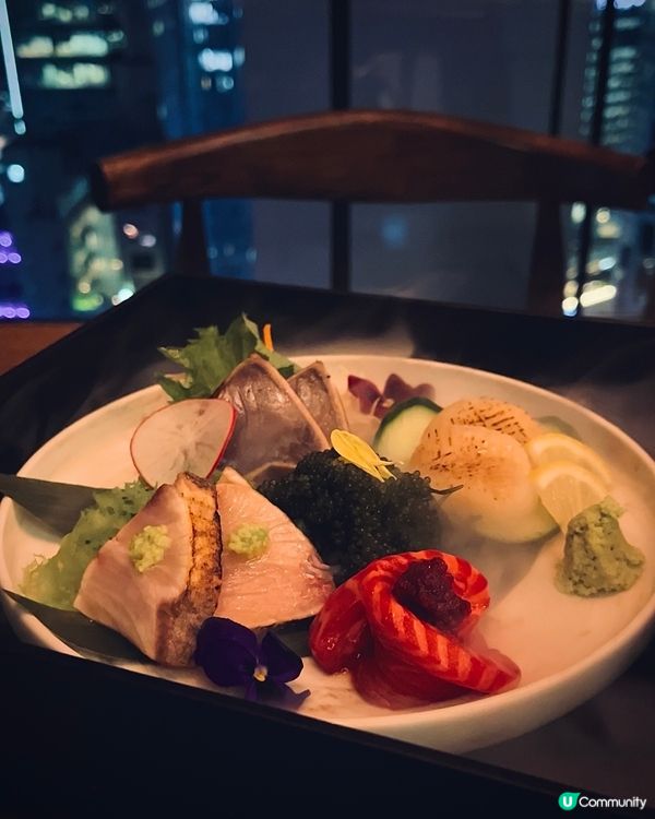 中環打卡夜景🍣🥢蘭桂坊罕見日式素食放題！