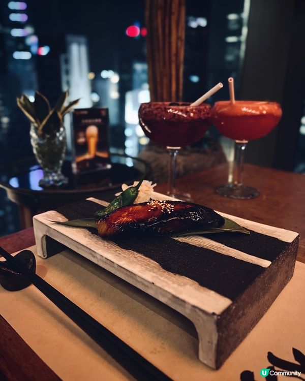 中環打卡夜景🍣🥢蘭桂坊罕見日式素食放題！