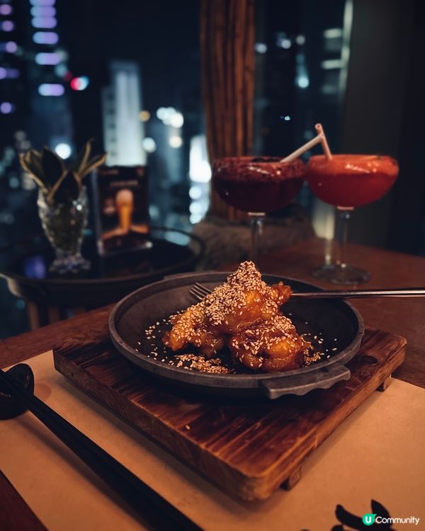 中環打卡夜景🍣🥢蘭桂坊罕見日式素食放題！