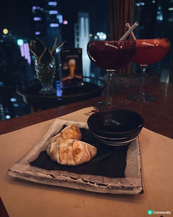 中環打卡夜景🍣🥢蘭桂坊罕見日式素食放題！