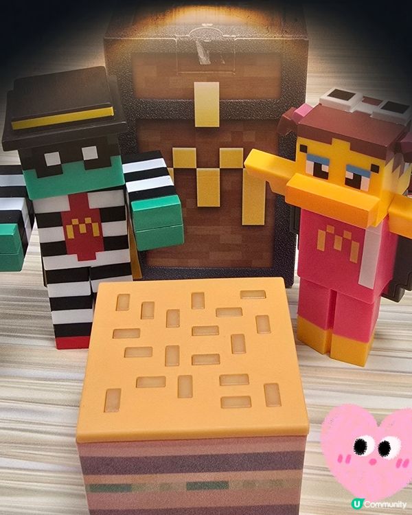 麥當勞新推出Minecraft 盲盒