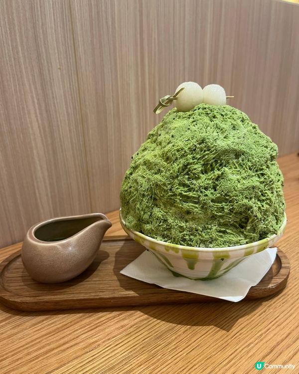 🍵 禪宇治抹茶刨冰，茶香濃郁，冰涼透心！😋