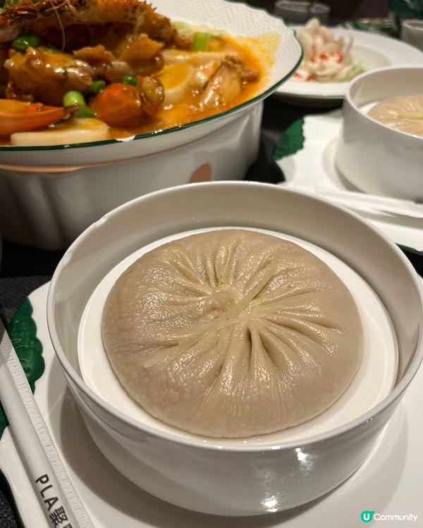 深圳必食蟹粉大湯包🦀🤤 滿隴山房