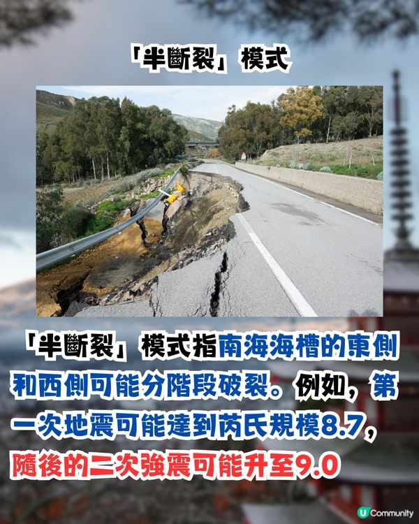 南海海槽大地震|日本最新估算！8.7級強震恐震2次！