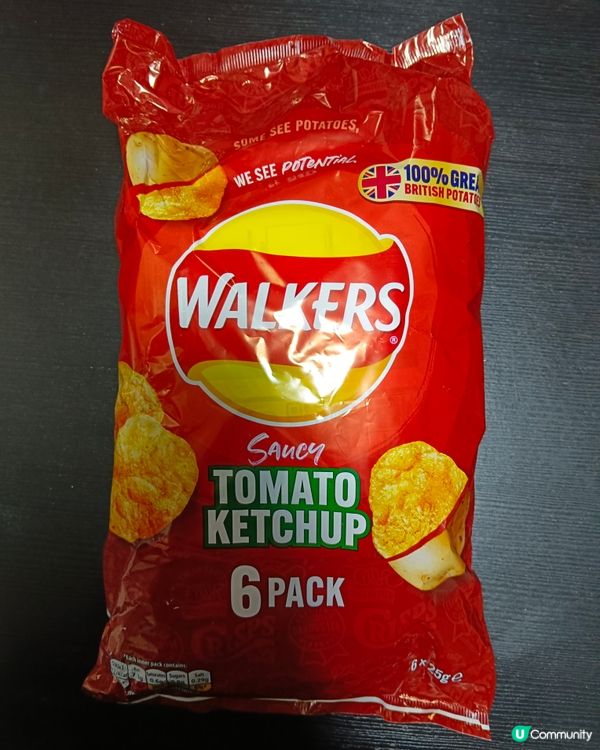 Walkers Ketchup味薯片