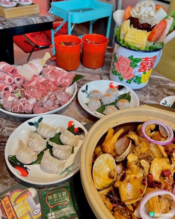 龍鳳呈祥火鍋雞煲