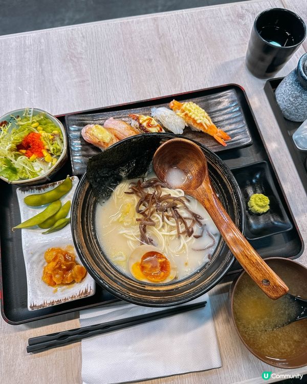 觀塘美食｜不用 HKD100 吃到拉麵壽司定食