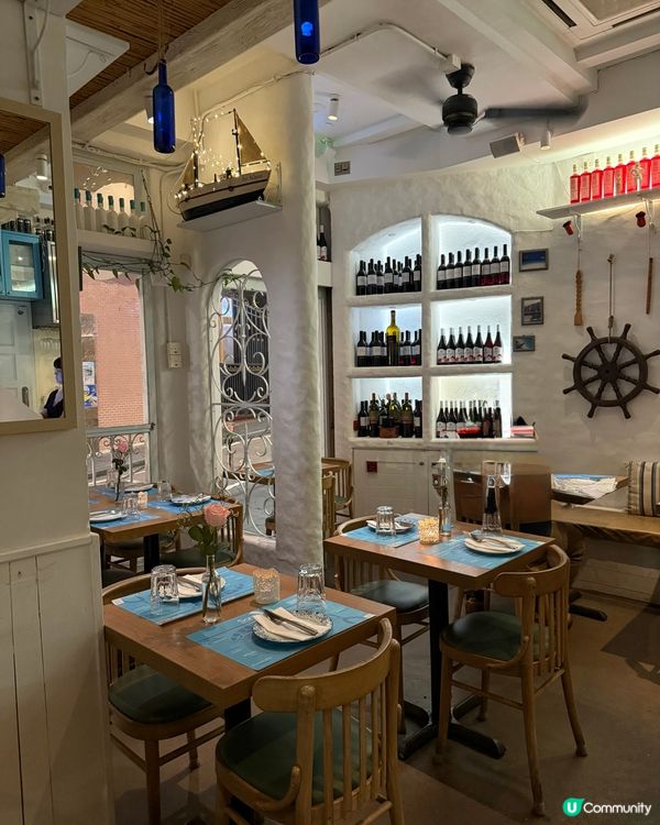 香港少有希臘菜💙地中海風情餐廳🇬🇷