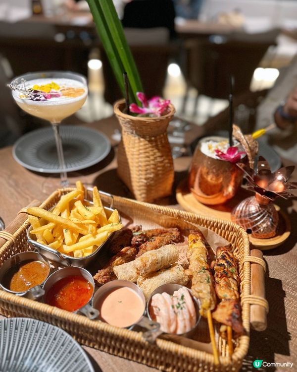 尖沙咀打卡戶外酒吧❤️‍🔥特色泡泡浴Cocktail😳