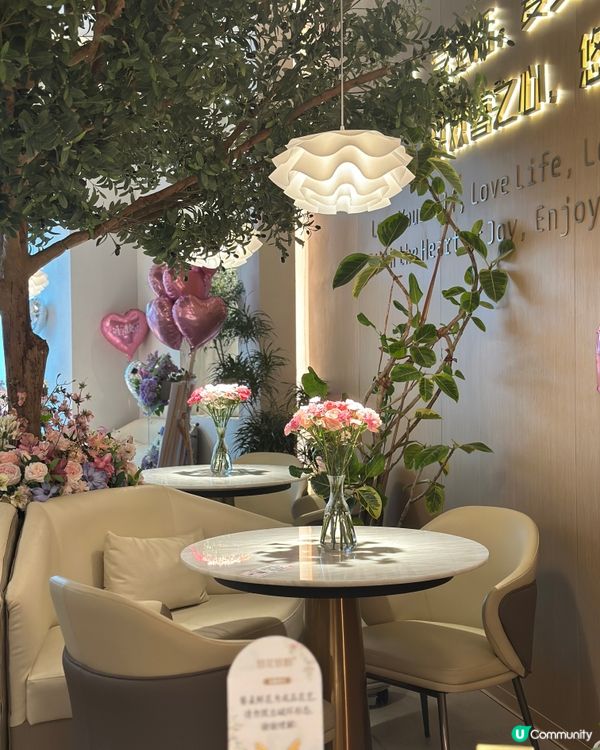 珠海新開浪漫鮮花西餐廳