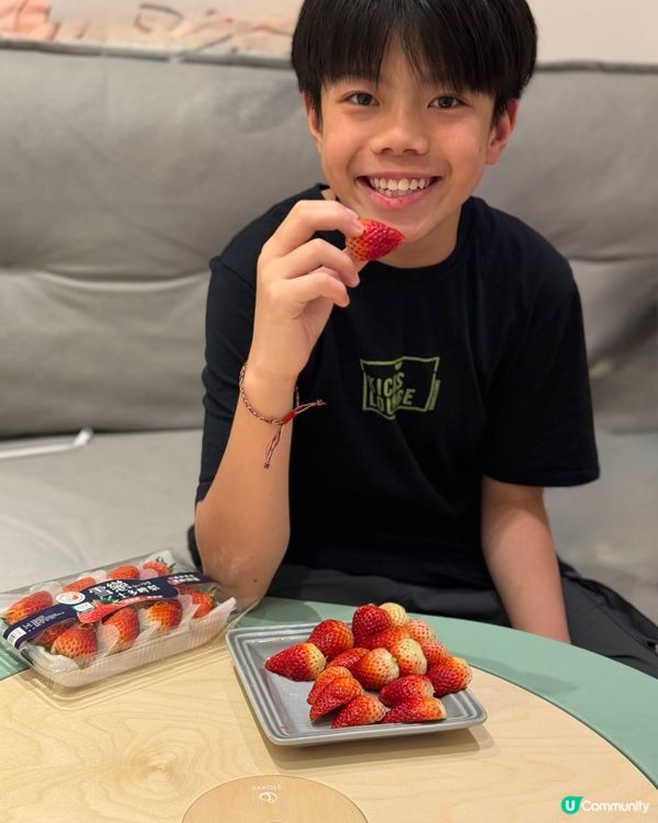 🍓韓國雪戀士多啤梨🍓  甜到似食糖！😋