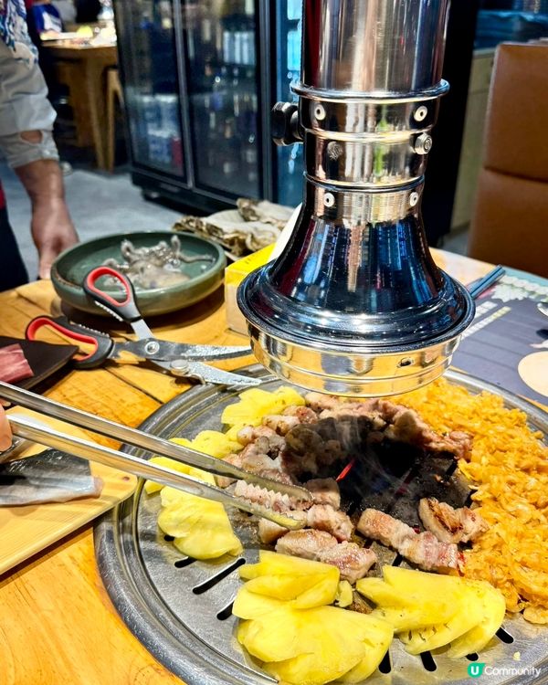 深圳燒肉天堂🔥 幸福柚子炭火烤肉 🤤