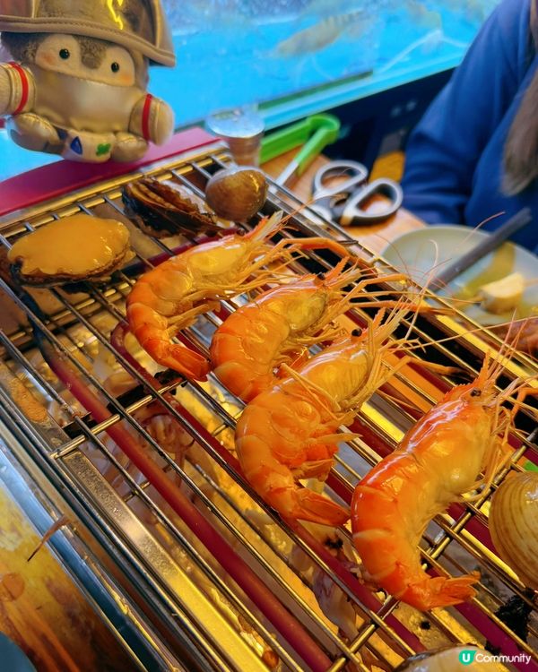 蝦蝦燒食到哈哈笑😆