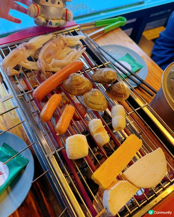 蝦蝦燒食到哈哈笑😆