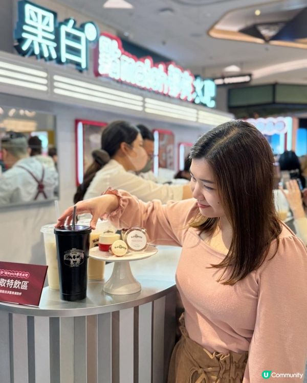 茶餐廳飲港式奶茶🙂‍↕️