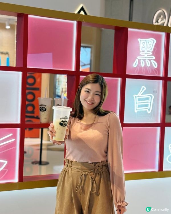 茶餐廳飲港式奶茶🙂‍↕️