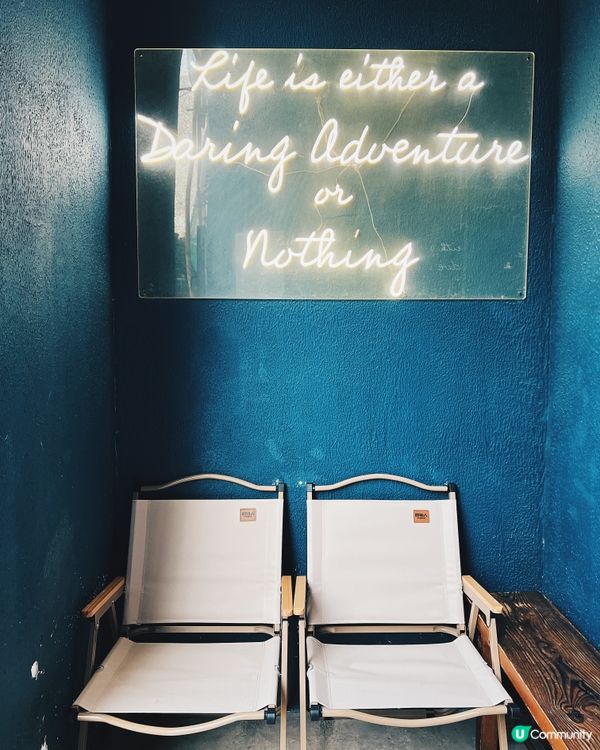 深藍色拱門打卡Cafe _Grotto