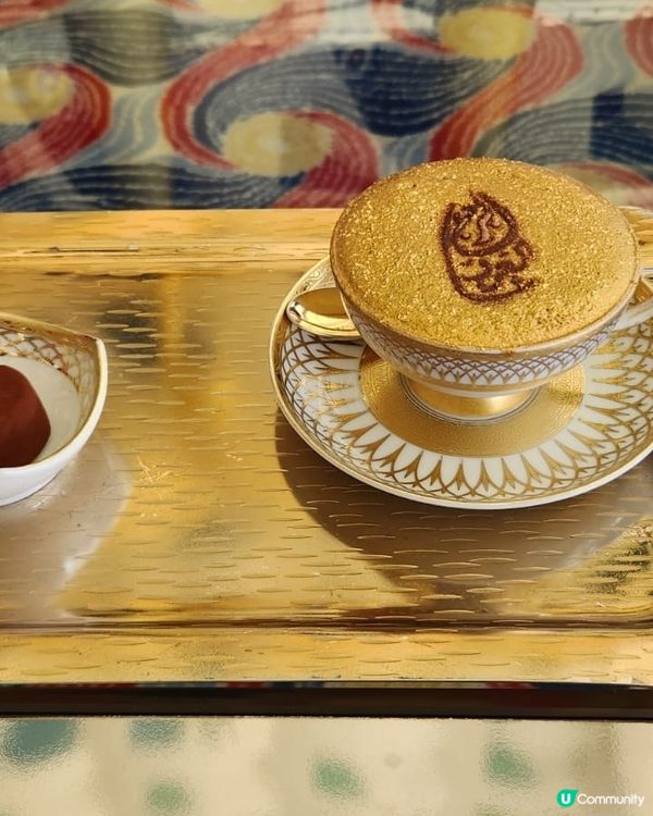 杜拜 金箔咖啡