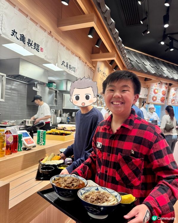 丸亀製麵  🎌  透明製麵所×日本祭典打卡