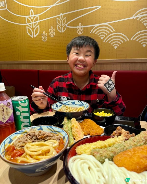 丸亀製麵  🎌  透明製麵所×日本祭典打卡