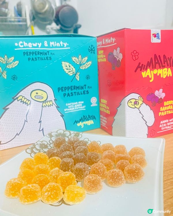 添加了葉黃素護眼👀 巴西莓萃取抗氧化🫐 有益軟糖🍋🤤