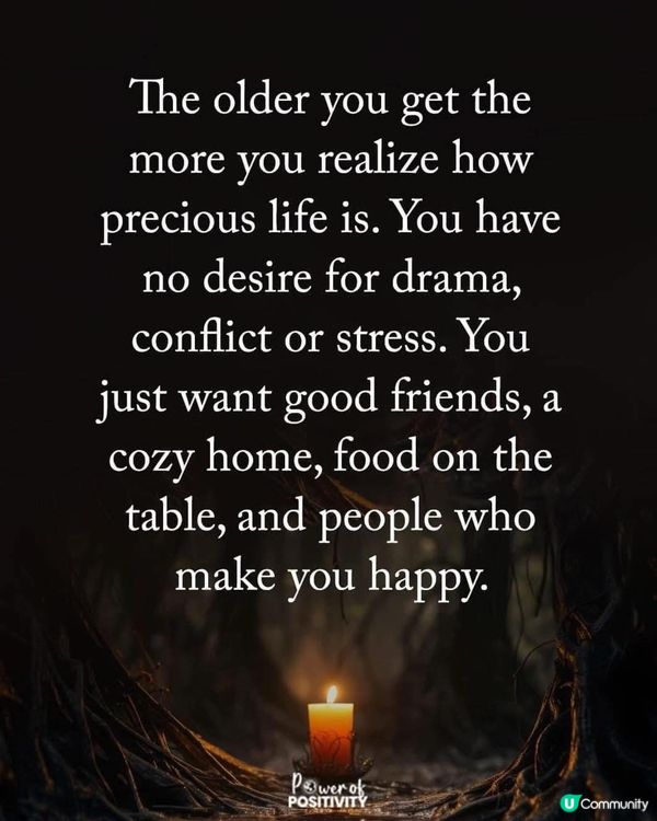 隨著年齡增長的生活智慧與幸福感 🌱😊✨ ❤️