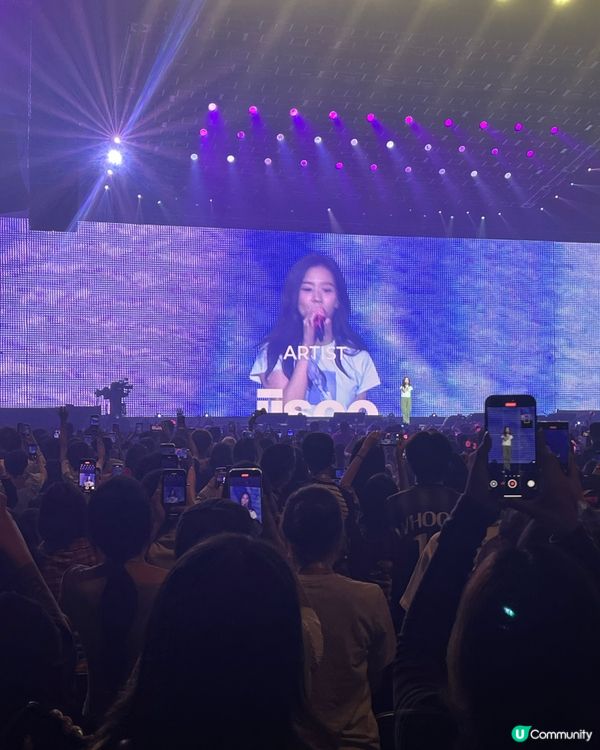 第一次去現場睇韓星✨😚