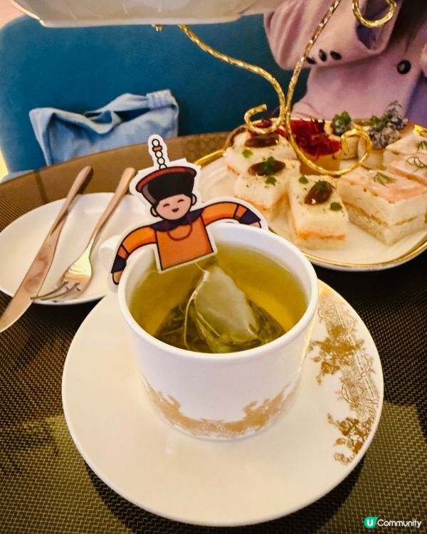 海港城下午茶 🇫🇷🇨🇳  
鹹甜點心任你揀😋