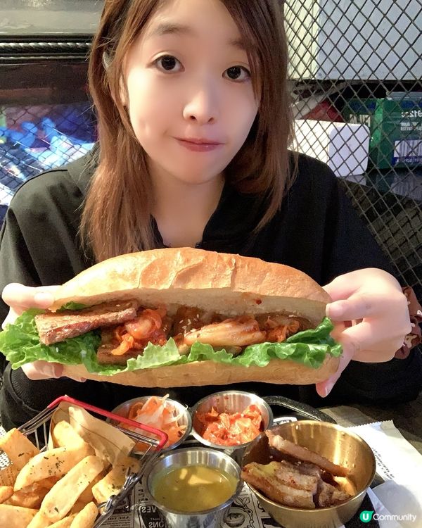 📍旺角通菜街🇰🇷新式韓國菜餐廳⭐韓川⭐新出🇰🇷韓式大廚包🥖大份夾抵食😋