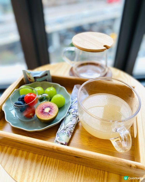 芳療過後💚❤️‍🔥仲有時令水果🥝加滋補靚湯💞💞補充元氣