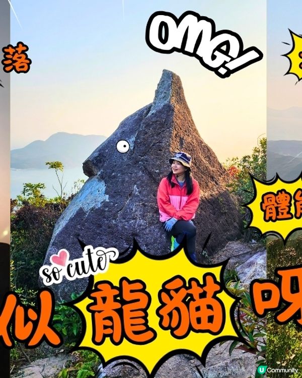 🔥尋山中「龍貓石」打卡！💥田下山💥挑戰💪🏻⛰️