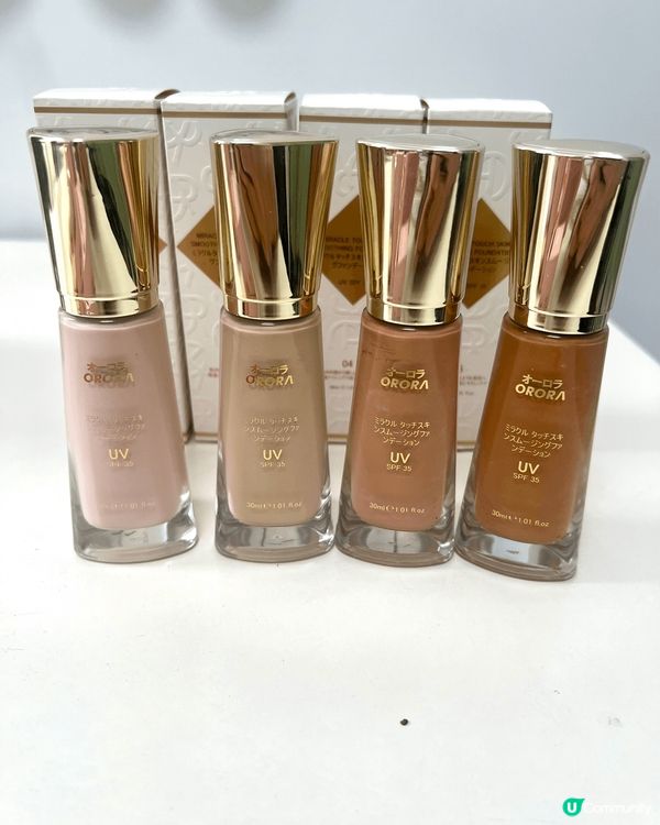 Orora❣︎呢個人氣👑日本🇯🇵化妝護膚護髮品牌，粉底液同粉...