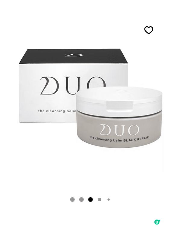 連美容師都推薦的日本 DUO 皇牌五合一多效卸妝膏，特別是黑...