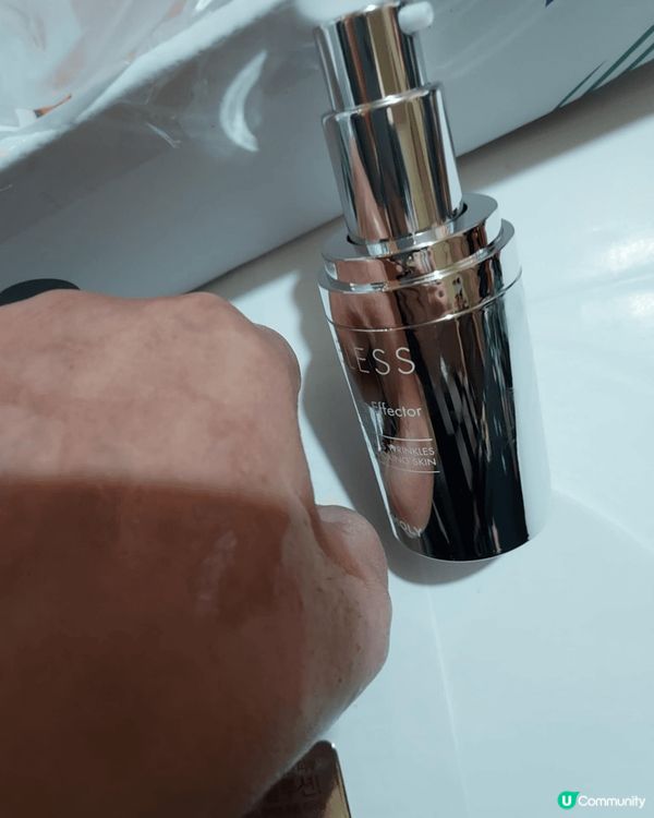 試了Timeless抗皺提拉重點精華，見到減少皺紋了，有強效...