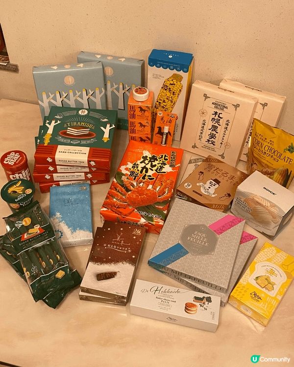 上一次去北海道旅行，買左大量手信，包括唔同藥妝產品（去日本唔...