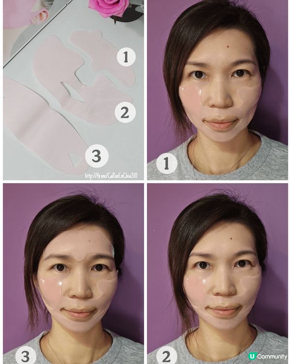 眼見自己面部的肌膚鬆弛