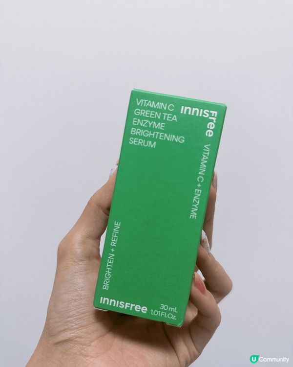 innisfree 這支 #維C極光精華 質地清爽，感覺就是...