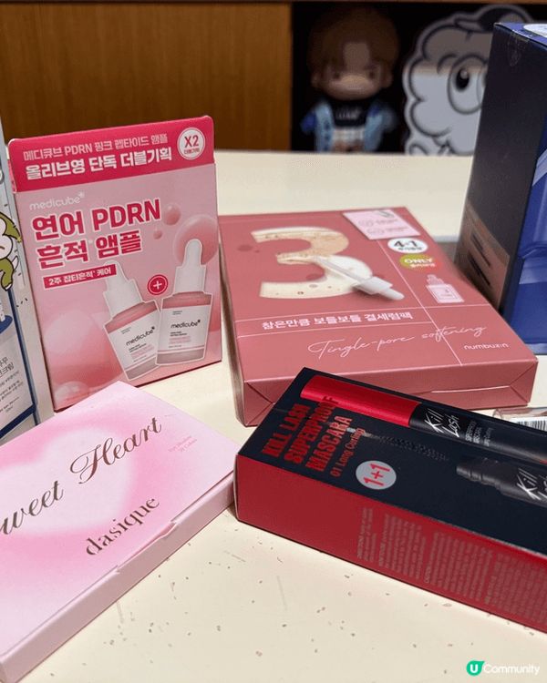 去日本同去韓國買咗一堆三月好物返嚟，希望好用！so far ...