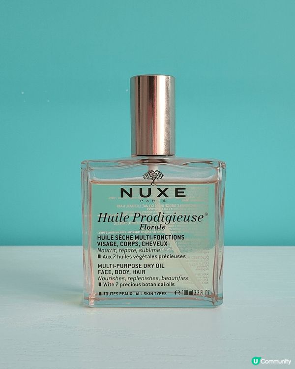 已用Nuxe dry oil多年，它是法國製造但性價比超高的...