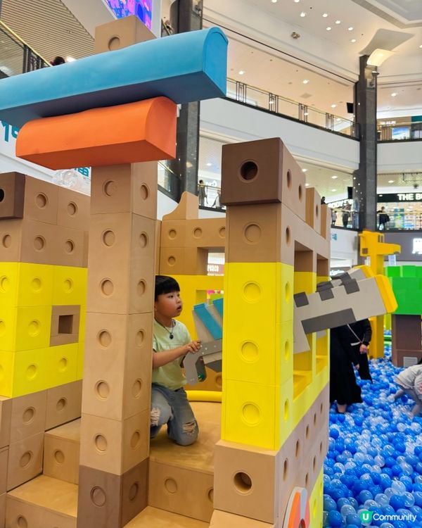 🌪️全港最大5,000呎積木王國登陸荷里活廣場🌪️