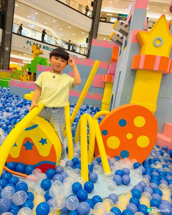 🌪️全港最大5,000呎積木王國登陸荷里活廣場🌪️