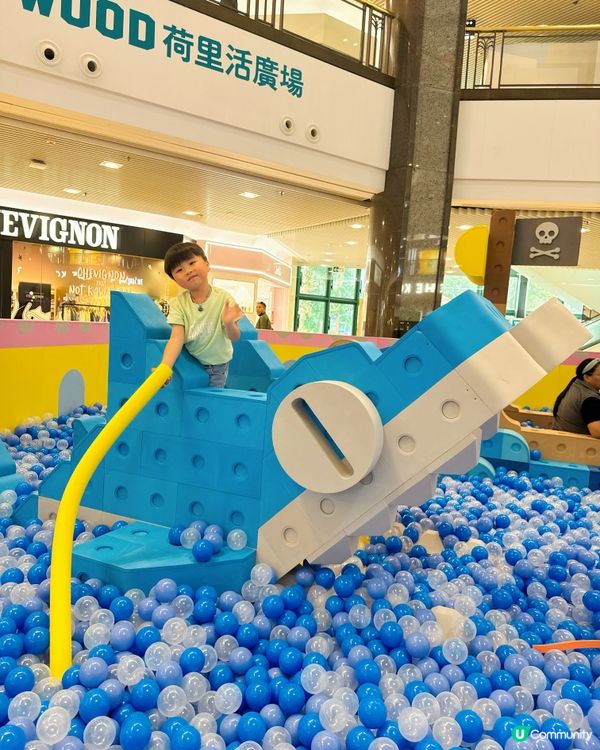 🌪️全港最大5,000呎積木王國登陸荷里活廣場🌪️