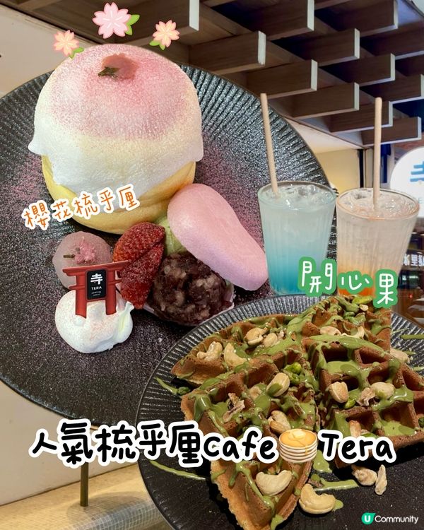 Tera⛩️人氣Cafe梳乎厘x開心果窩夫