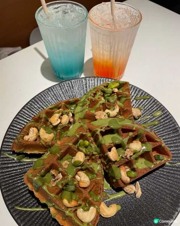 Tera⛩️人氣Cafe梳乎厘x開心果窩夫