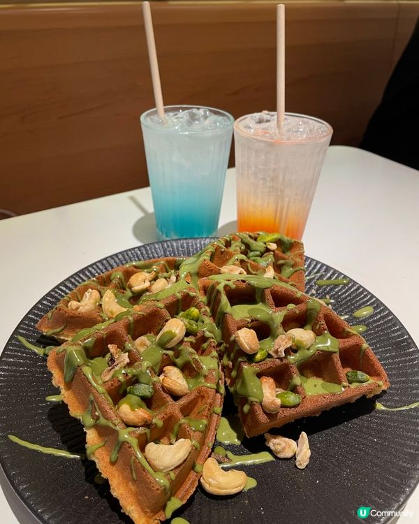 Tera⛩️人氣Cafe梳乎厘x開心果窩夫