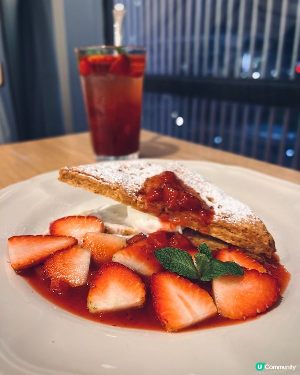 日本過江龍cafe🍓士多啤梨+栗子主題全新季節限定甜品