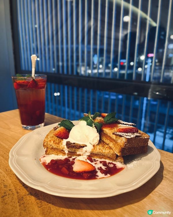 日本過江龍cafe🍓士多啤梨+栗子主題全新季節限定甜品