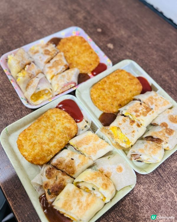 台灣快閃美食😋 美而美蛋餅🤤