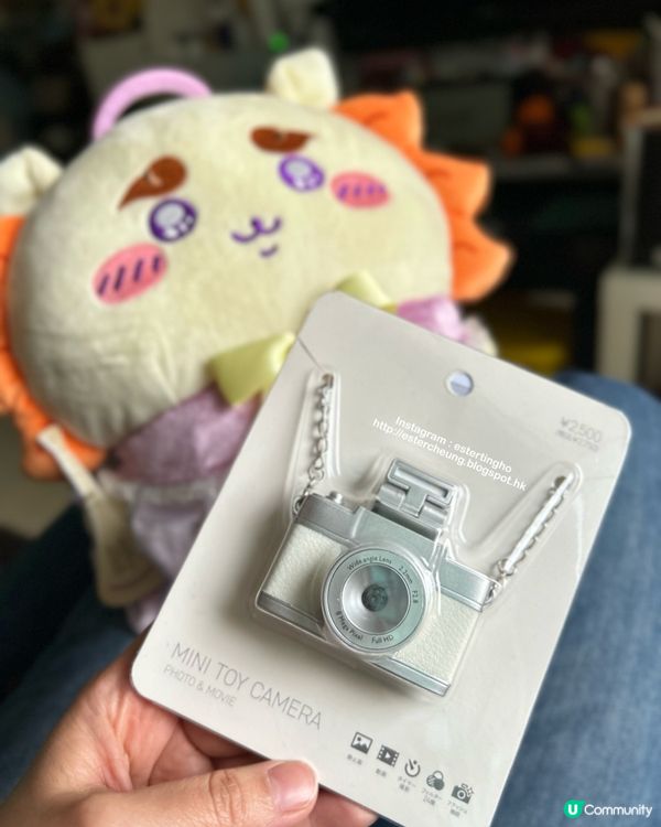 3COINS 必買💕人氣掌心大小💕可拍照拍片 📸迷你玩具相機